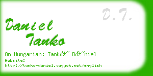 daniel tanko business card